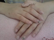 Természetes körömre Gumizselé