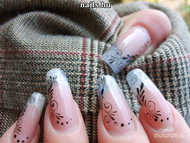 Best Nails - Combined nail decoration