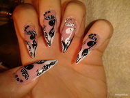 Best Nails - Akvarell díszítés