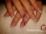 Best Nails - Akvarell díszítés