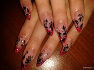 Best Nails - Akvarell díszítés