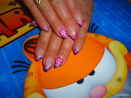 színváltós zselével