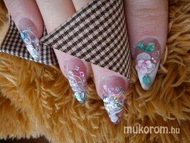 Best Nails - Combined nail decoration