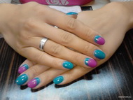 Best Nails - Combined nail decoration