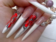 porcelán festés és akril