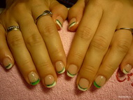 Best Nails - zselé zöld