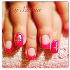 Best Nails - Pinkes kereszttel