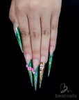 Best Nails - Combined nail decoration