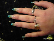 Porcelán alapon zselés díszítés