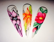 Best Nails - Combined nail decoration