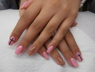 Épített zselé és Shellac