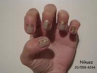 Arany és nute manikűr magamnak