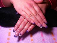 Best Nails - Zselé köröm porcelán virággal