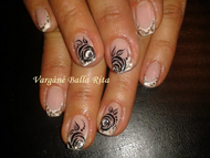 Best Nails - rózsák