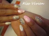 latte cs rózsaszín köves