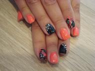 Best Nails - Combined nail decoration