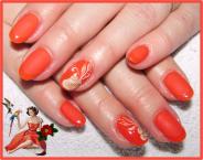 Best Nails - Orange nail