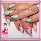flowers nail