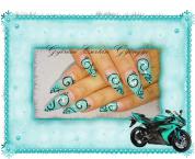 Best Nails - Blue nail