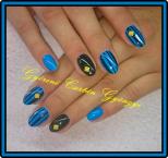 Best Nails - Blue nail