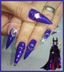 Best Nails - Purple nail