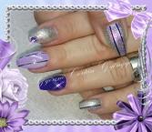 Best Nails - Purple nail