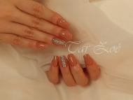 Porcelán géllakkal