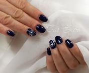 Porcelán géllakkal 