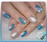 Blue nail