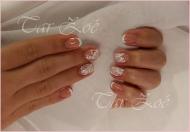 Porcelán géllakkal 