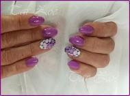 Porcelán géllakkal 