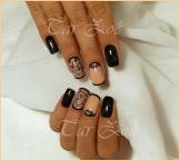 Porcelán géllakkal 