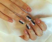 Porcelán géllakkal 