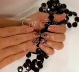 Porcelán géllakkal 