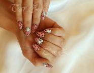 Porcelán géllakkal