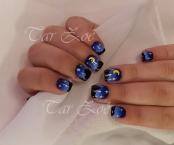 Porcelán géllakkal 