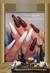 Best Nails - Brown and white nails