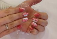 Porcelán géllakkal 