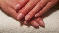 Best Nails - épített mandula nude