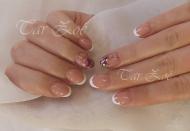 Porcelán géllakkal 