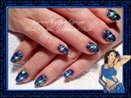 Best Nails - Blue nail