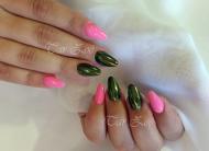 porcelán géllakkal