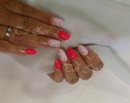 porcelán géllakkal