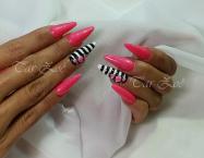 porcelán géllakkal