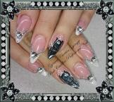 Best Nails - Black and silver nails