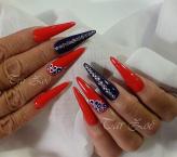 porcelán géllakkal