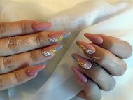 porcelán géllakkal