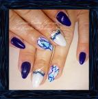Best Nails - Blue nail