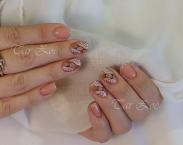 Porcelán géllakkal 