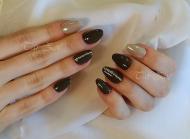 Porcelán géllakkal 